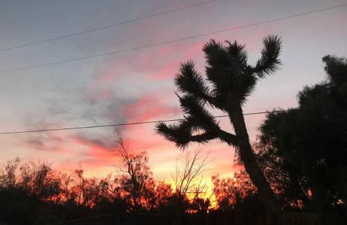 10 minutes to JTNP - Sauna, Hot Tub, Cold Plunge Saltwater Pool, Telescope, Fireplace and Views - Foto 36