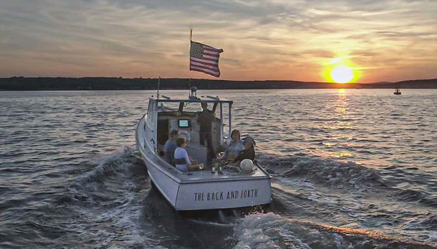 Atardecer en Belfast, Maine