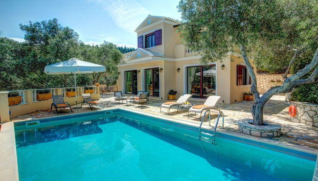 Anastasia Villa - Timeless Elegant Sanctuary With Panoramic Views - Foto 3, Habitación