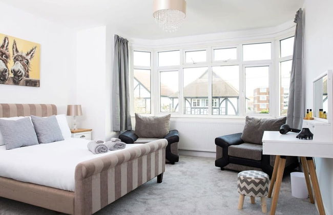 Spacious House for 10 With Hot Tub Nr Beach - Foto 64