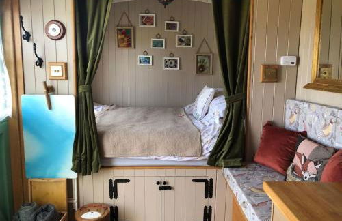 Private Shepherds hut with Castle view - Foto 33