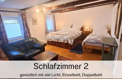 Ferienwohnungen Bernsdorfer Straße Chemnitz - zentrumsnah, teilweise mit Balkon oder Terrasse, große Parkanlage - ideal für Familien, Paare und Geschäftsleute - Foto 18