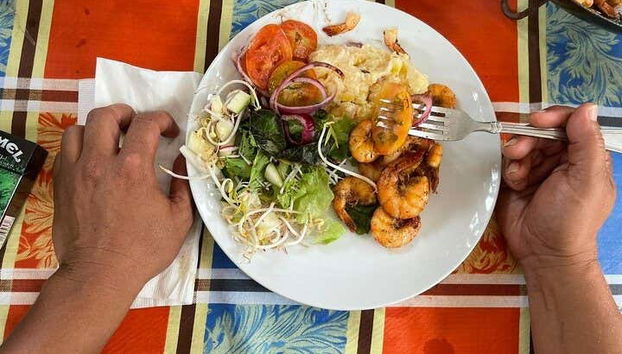 Un plat typique de Georgetown