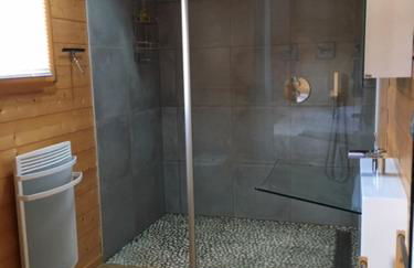 Le Chalet de la Devinière, bain nordique extérieur chauffé - Foto 10