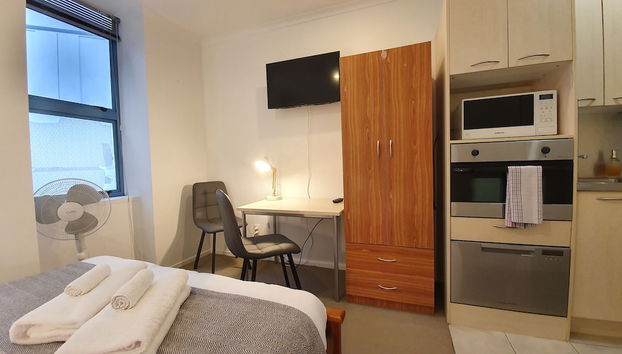 Private & Compact CBD Studio - Free Wifi - Foto 2, Habitación