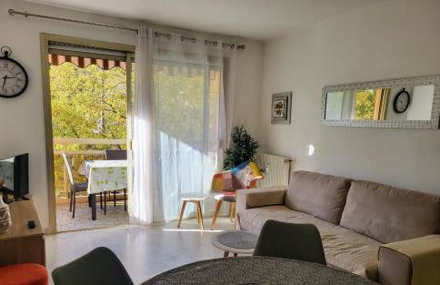 Charmant 2 pièces, traversant, clim, wifi, parking - Foto 6