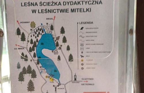 Domek u Bartnika z basenem na Mazurach - Foto 9