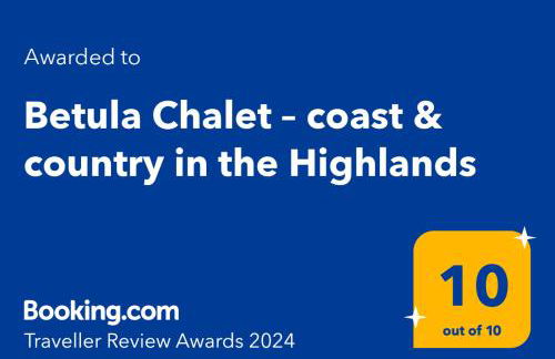 Betula Chalet – coast & country in the Highlands - Foto 30