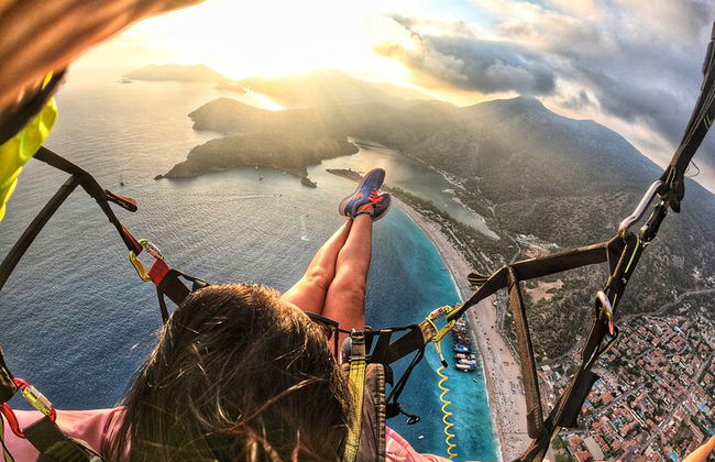 Parapendio in tandem ad Alanya con piloti con licenza professionale - Foto 11