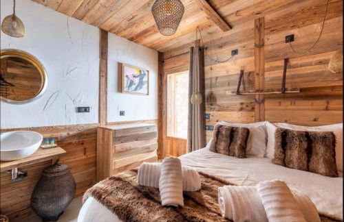 Chalet Le Perchoir, Spa, Sauna, sur les pistes - Foto 8