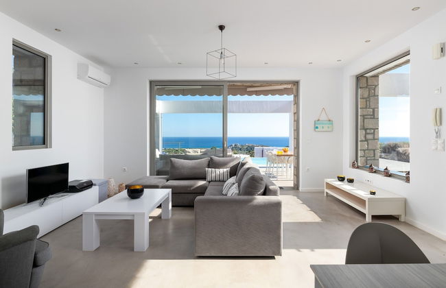 Sea View Villa in Kalythies with Private Pool near 3 Beaches - Foto 21