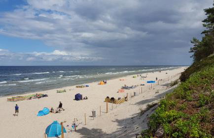 Wiselka Holiday House-1,2km to the beach; 5 bedrooms, 3 bahrooms; fire place. Private sauna! - Foto 39