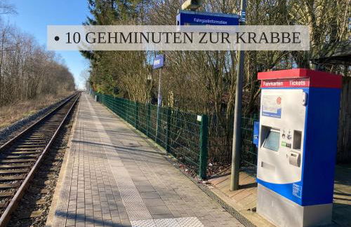 Haus Krabbe Apartments, zentral gelegen zwischen Bremerhaven und Cuxhaven, Hunde kostenfrei willkommen, hauseigene kostenfreie Parkplätze, Unterstellmöglichkeit für Fahrräder und E-Bikes - Foto 14