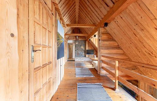 Chata Nad Jeziorem Czorsztyńskim Jaquzzi zewnętrzne Linia brzegowa Kameralne miejsce bez sąsiadów - Foto 42