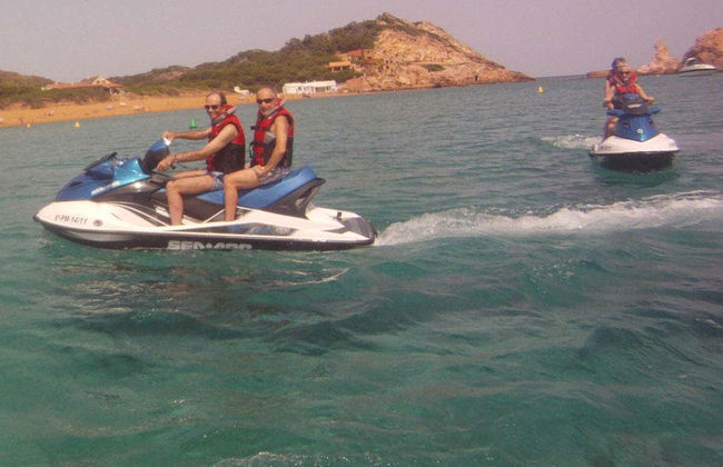 Fornells Jet Ski Tour - Photo 5