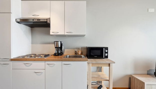 Cosy Studio With sea and Beach Views - Foto 3, Cocina privada