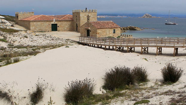 Paisajes de la isla de Sálvora