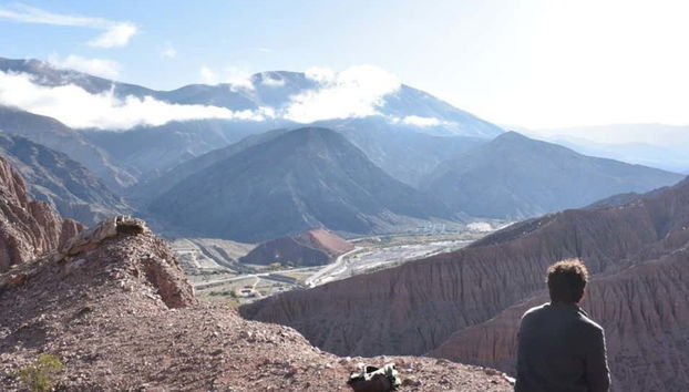 Contemplando as trilhas de Viltipoco