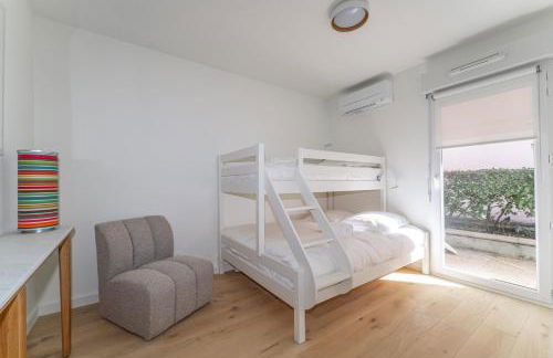 Les Bergeronnettes - Piscine partagée proche plage - Foto 12