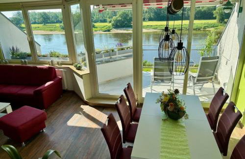 Ferienwohnung direkt an der Elbe - Foto 1