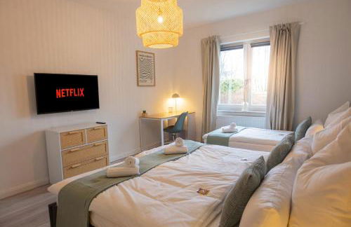 Stilvolles Apartment Nähe City & Events in Bochum - Foto 57