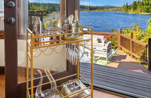 European White Castle on Lake Desire Private Dock - Foto 14