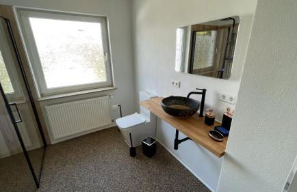 Ferienhaus Platzhirsch in Bad Hersfeld mit Garten, 2 Bäder, 3 Schlafzimmer & Küche - gratis Parkplätze - Photo 14