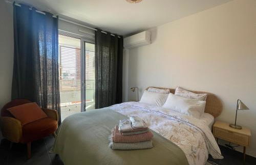 Cannes, appartement avec parking+terrasse, Croisette à pied! - Foto 7