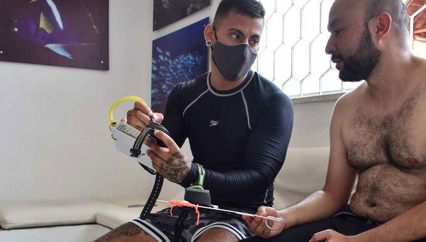 Listening to the instructor