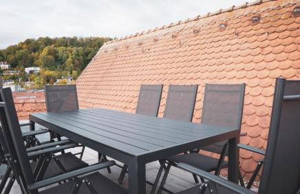 140qm Luxuriöses Penthouse mitten in Schwäbisch Gmünd, 70qm Dachterrasse & Top-Lage, mit WHIRPOOL, Jetzt buchen! - Foto 52