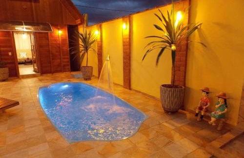 Chalé Paraíso Brotas SP + Piscina Privativa + Ar Condicionado - Foto 10