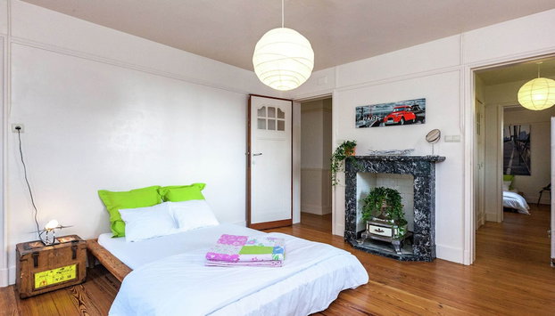 Monumental Art-deco Villa in Protected Dune Area Near the Sea - Foto 4, Habitación