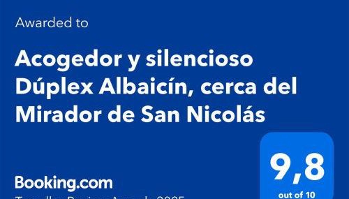 Acogedor Dúplex Albaicín con Wifi 5G y Parking gratuito, cerca del Mirador San Nicolás - Foto 3