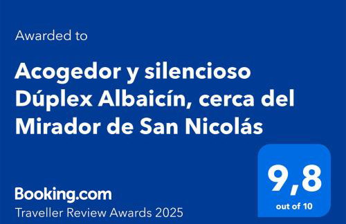 Acogedor Dúplex Albaicín con Wifi 5G y Parking gratuito, cerca del Mirador San Nicolás - Foto 3