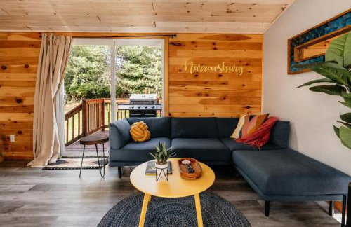 Hot Tub, Pond, 2 Fire Pits Mural Art Cabin - Foto 6