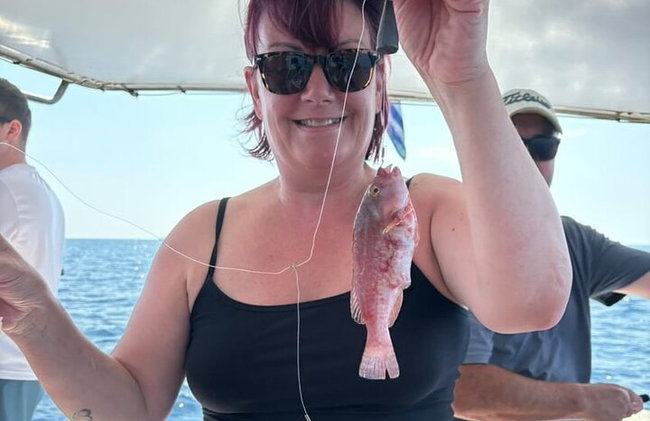 Capitán Manolis Pesca con barbacoa en el barco - Foto 43
