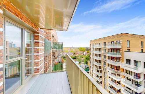 Modern 2 Bed - 2 Bath Flat near Central London with Parking Space - Foto 18