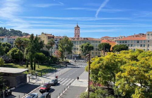 Spacious 3 BR flat Nice center - magnificent view - Foto 44