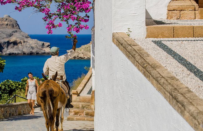 Excursion en bateau à LINDOS avec arrêts de baignade dans les baies Anthony Quinn et Tsambika - Photo 13