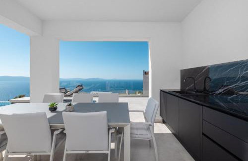 Villa Aristea with sea view, jacuzzi and infinity pool - Foto 9