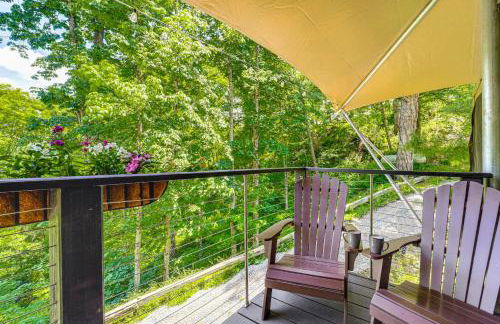 Mtn-View Deck Scenic Glamping Getaway Near Boone! - Foto 17