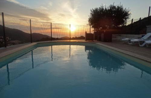 Gîtes Sassone, piscine, jacuzzi et vue mer panoramique sur Ajaccio - Foto 45