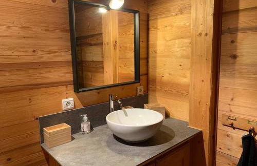 Superbe CHALET (14 personnes) & SAUNA au pied du Mont Blanc - Photo 32