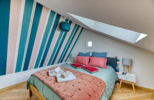 Le Poséidon - gîte exceptionnel face à la mer avec spa, terrasse, 4 chambres - Foto 64
