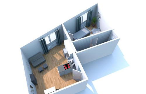 Business & Handwerker Unterkunft - Zentral & Praktisch - Foto 9