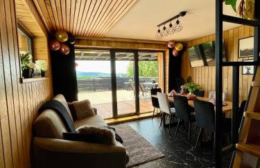 Stodoła Na Kresach - widokowy domek drewniany, całoroczny JACUZZI & SAUNA - Foto 40