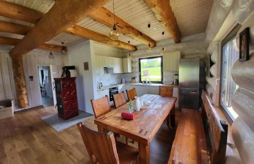 Komfortowy dom z bali koło Zieleńca z widokiem na góry - Foto 16