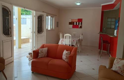 Casa Amarela Pé na Areia Itanhaém - Foto 18