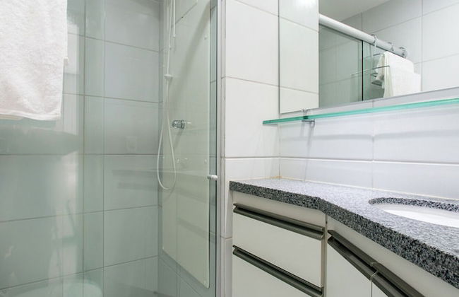 Excelente flat em Setúbal, Boa Viagem 1Q 3 pessoas. Conforto e ótima localização PM805 - Photo 10