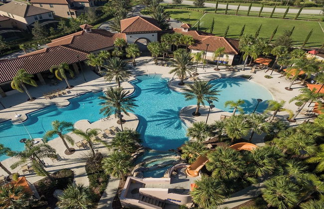 Solterra Resort Davenport FL Clubhouse Area - 7 Bedroom 6 Bath Home with Private Pool Spa - Lazy River 20 min from Disney - Foto 54